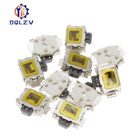 Side Press Micro Switch 3X4X1.4MM Little Turtle Two Feet with Fixed Column 3*4mm Touch Switch with Waterproof Membrane Patch