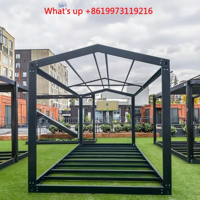2026 Prefab Container Mobile Home Steel Portable Prefabricate Tiny Detachable Container House Frame