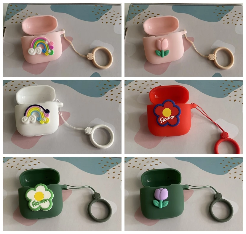 Flower Earphone Cov…