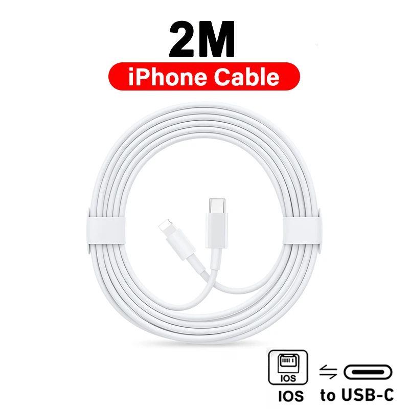 Voor APPLE Originele PD-40W Type C Snelle oplader voor iPhone 17 16 15 13 12 Pro Samsung Xiaomi Snel opladen USB-C Bliksemkabel