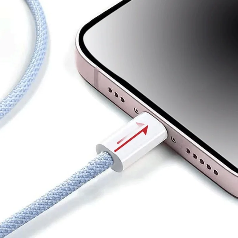 60W PD USB-C To USB C Fast Charger Cable for Apple IPhone 16 Pro Max 15 Plus Type-C Charging for Samsung Xiaomi IPad MacBook - náhled 4