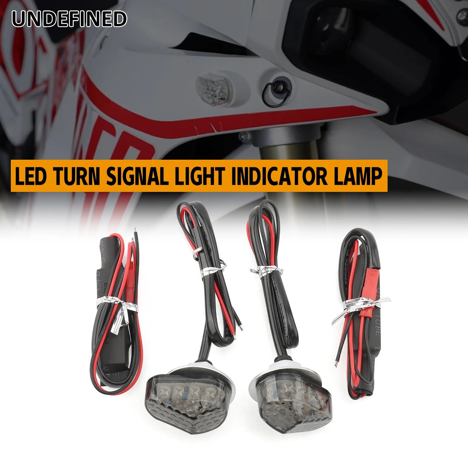 

For YAMAHA YZF R7 R6 R1 R1M YZFR7 Motorcycle Front Rear LED Turn Signal Light Indicator Directional Flasher Blinker Lamp