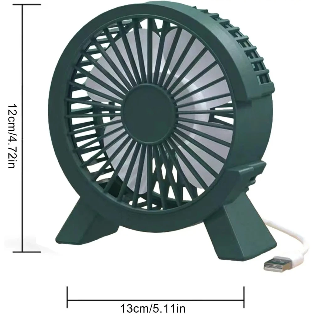 Mini USB Rechargeable Table Fan Portable Small Cooling Fan for Student Dormitory Computer Desk Home Office Summer Air Cooler view 6