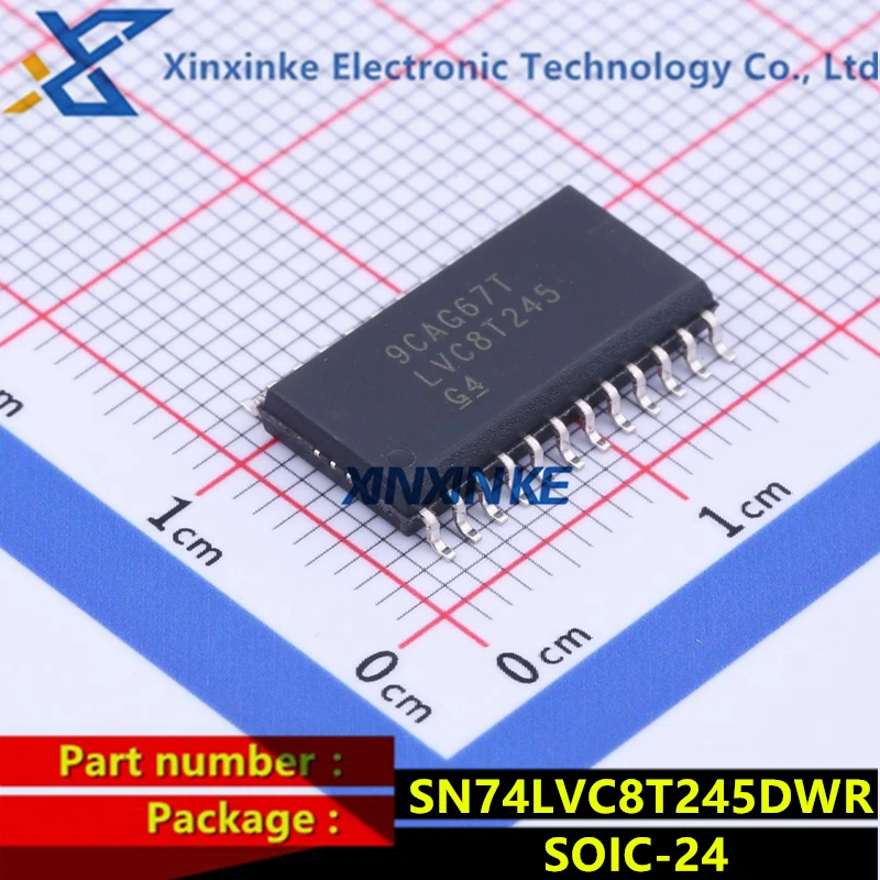 SN74LVC8T245DWR LVC8T245 SOIC-24 Voltage Levels 8-Bit Dual-Supply Bus Xcvr Translating Transceiver Logic ICs Brand New Original