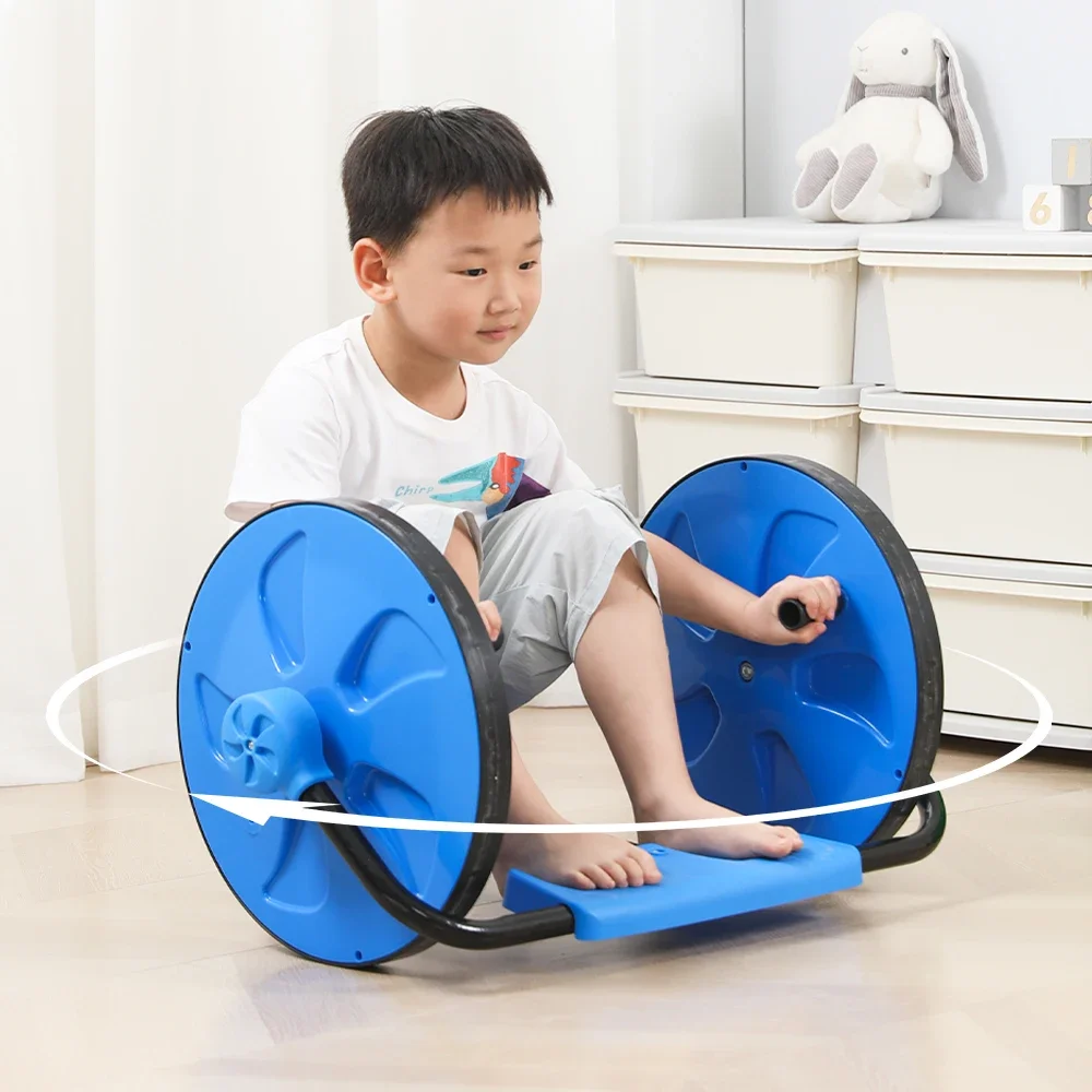 

Kids Scooters Toddler Slider Bike Hand crank car handcart children three yo-yo car left and right swing balance car sensory toys