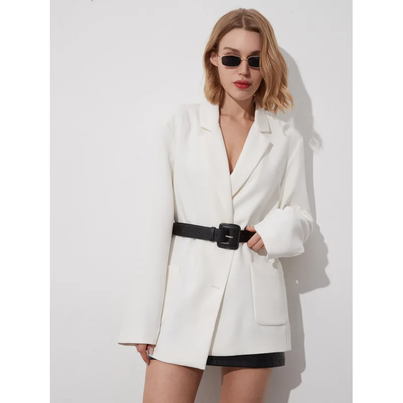 Instagram-geïnspireerd in nieuwe stijl, best verkocht op Xiaohongshu, stijlvolle damesriem met gesp en grensoverschrijdende damestailleband