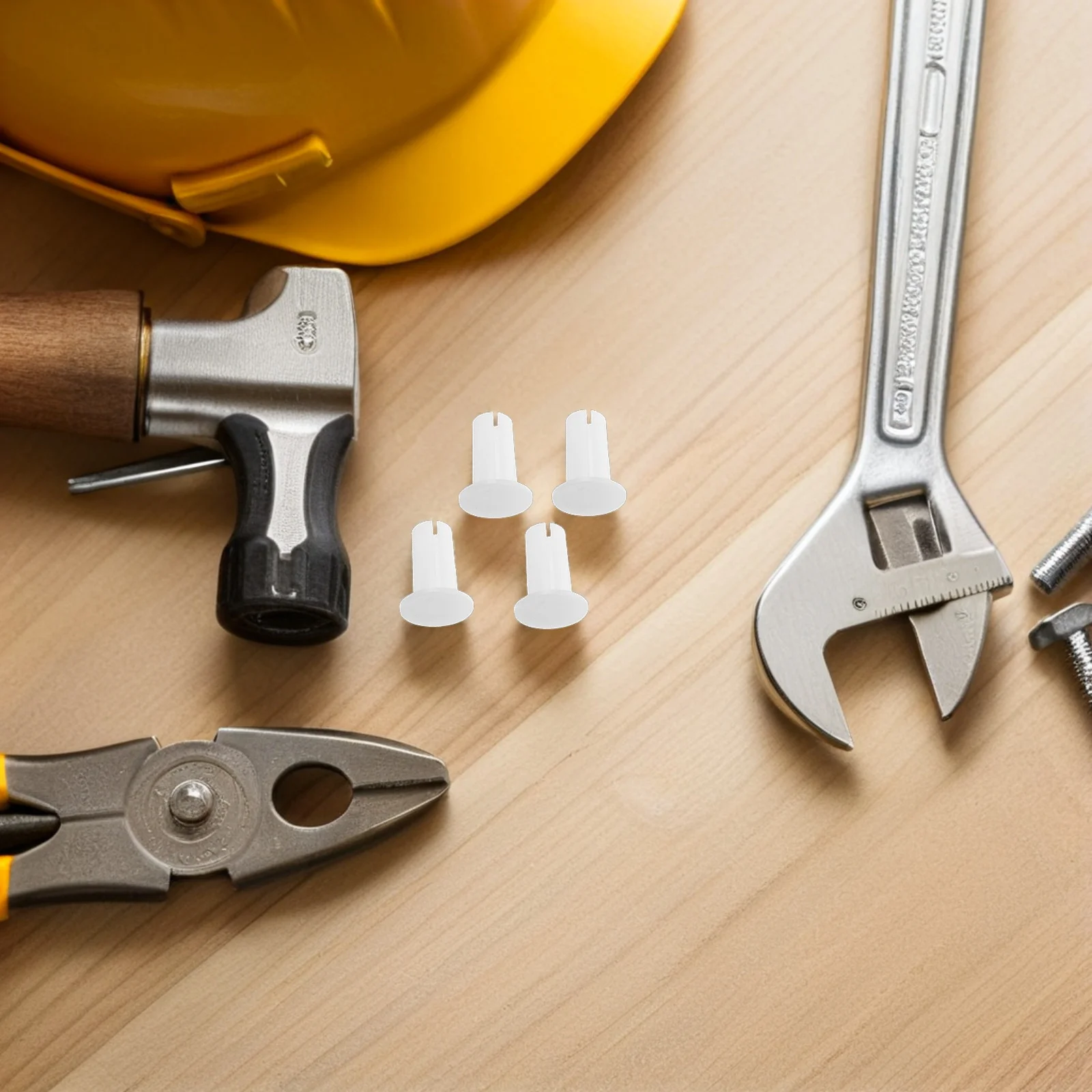 

20Pcs Clothes Rod Stoppers Plastic End Caps Anti-Aging Clothes Rail Stopper Laundry Drying Rack End Plugs for Home Closet