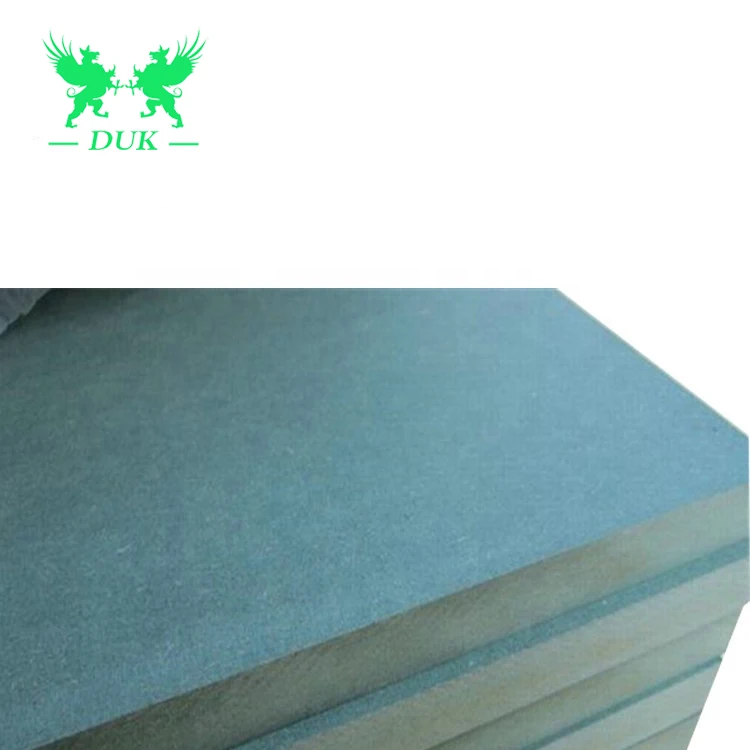 9mm 12mm 15mm 18mm pannello MDF verde impermeabile/MDF HMR