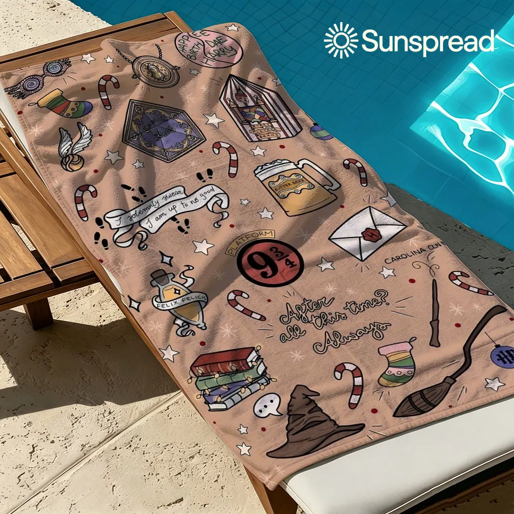 

HP Magic Quick Drying Bath Towel Microfiber beach towel light weight swimming camping yoga beach out