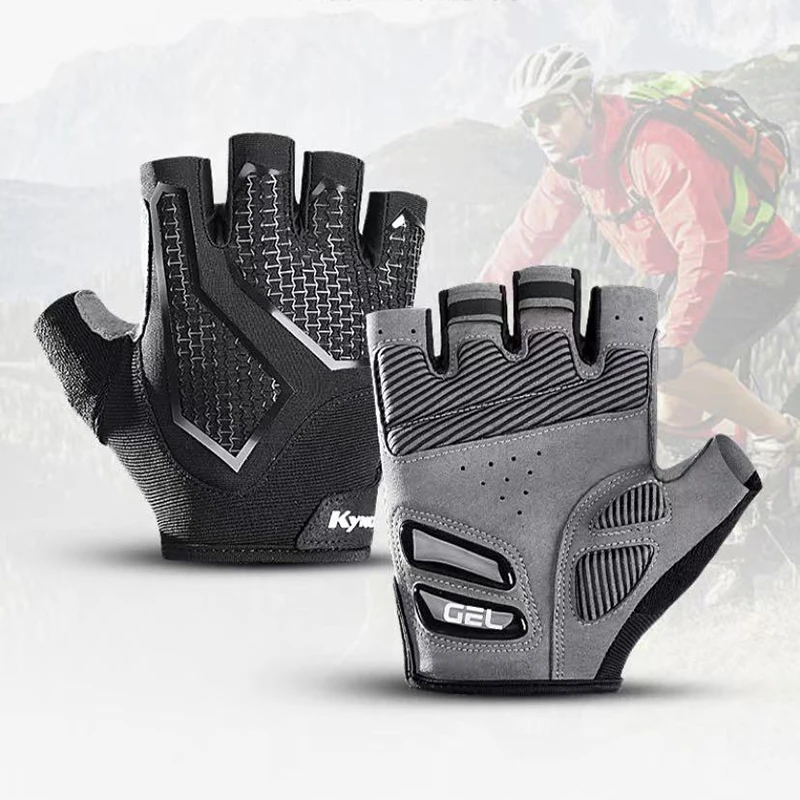 

Half Finger Cycling Gloves Summer Bicycle Gloves Shock-absorption Breathable Mountain Bike MTB Gloves Cycling Accessories