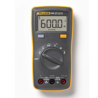 Fluke 106/107 handheld digital multimeter AC/DC voltage resistance frequency on-off diode tester