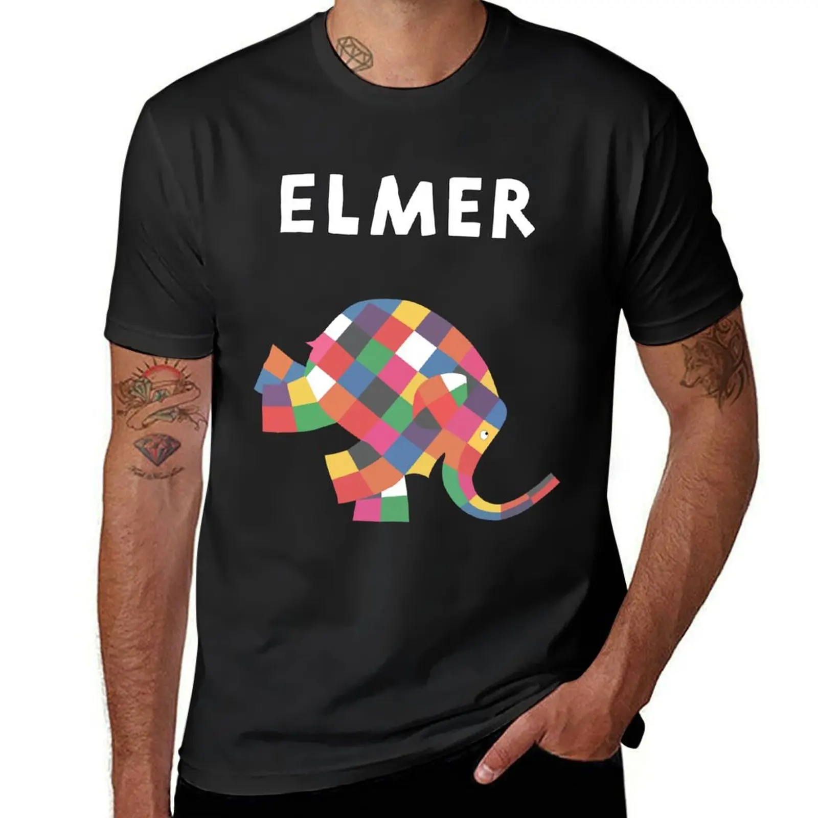 Elmer T-Shirt Short sleeve tee Blouse mens clothing