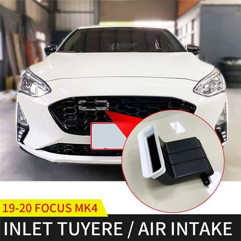 

AASS-For Ford Focus MK4 Air Inlet Tuyere Intake Duct Hatchback 4D Sedan 5D Tuning Car Replacement Parts 2019 2020 2021 Black+Whi