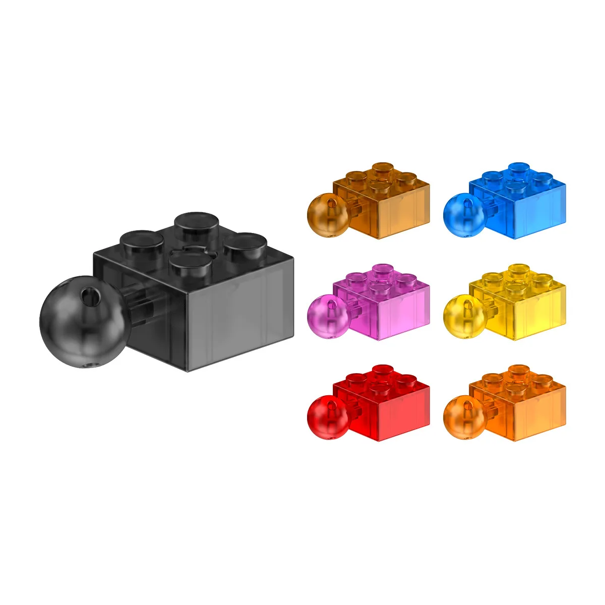 Assembled Joint Balls Cross-border Building Block Parts Wholesale 976 Small Particle Building Blocks Compatible with Lego 57909