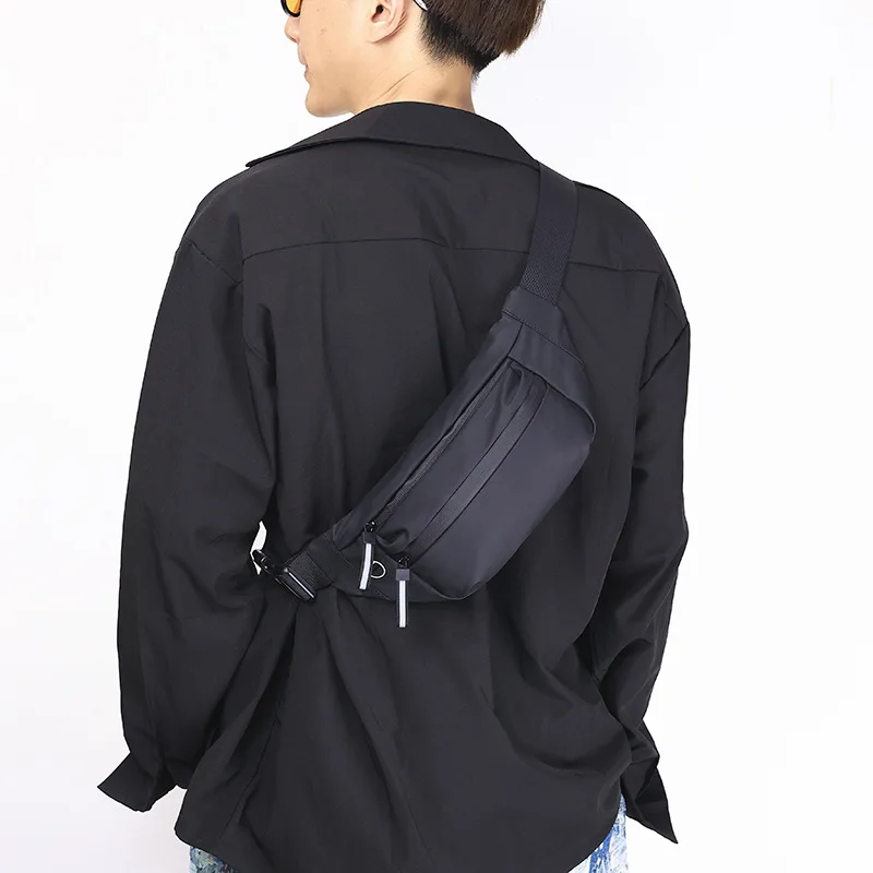 Trendy chest bag, waterproof men's waist bag, cycling leisure sports crossbody bag, trendy brand fanny pack  man bag  bags