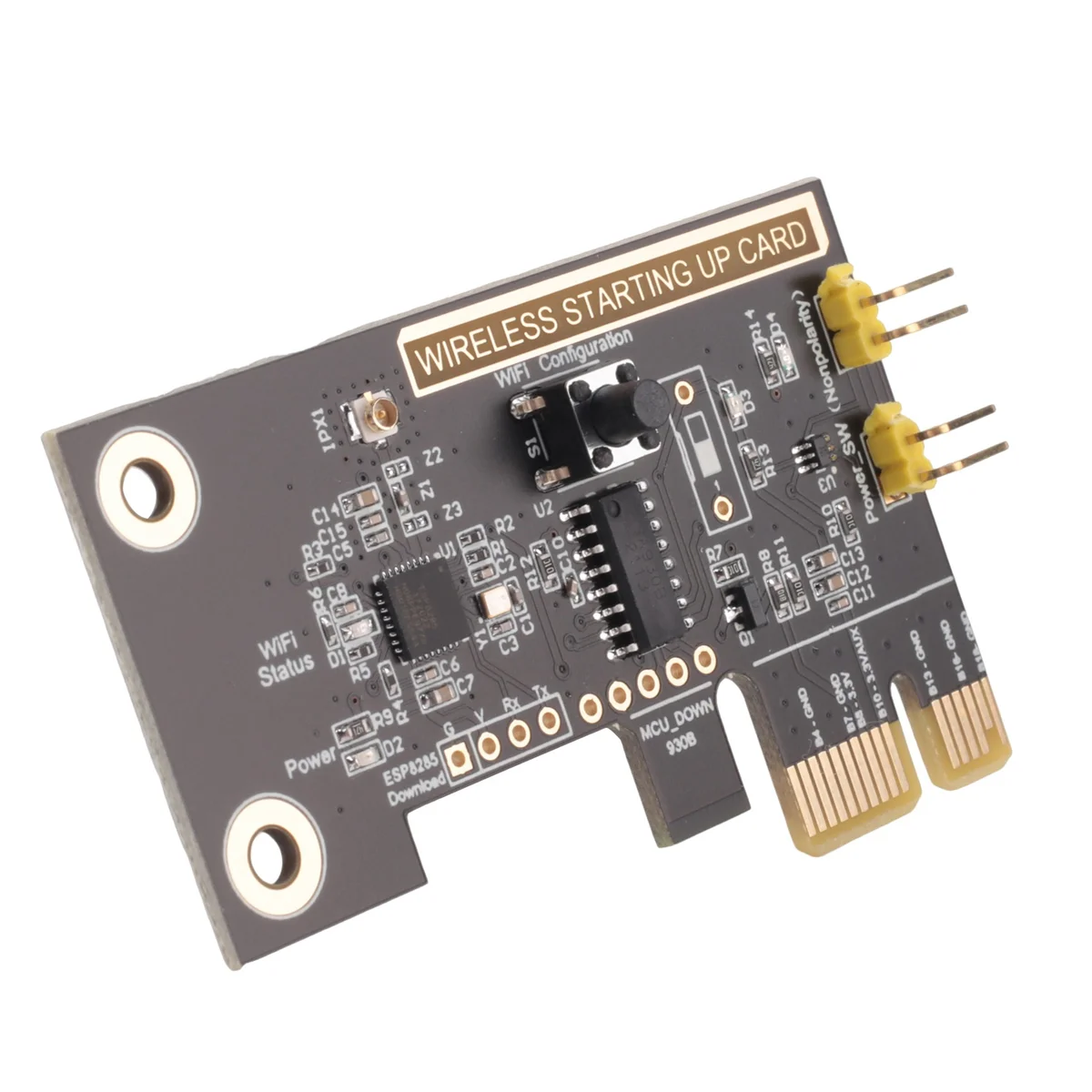 For EweLink WiFi Smart Switch Relay Module Mini PCI-E Desktop Switch_N34R