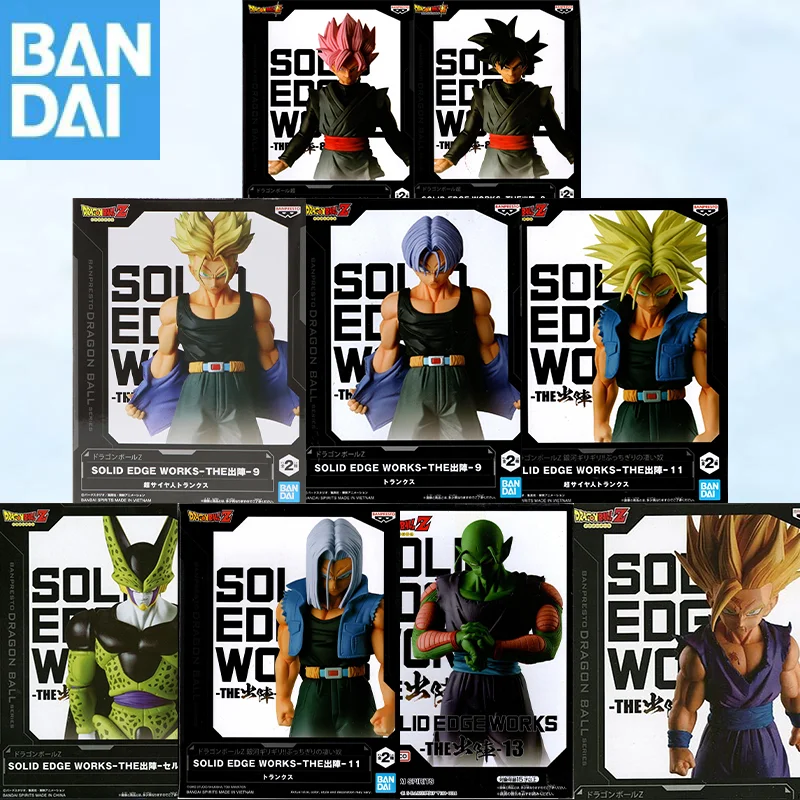 

Bandai Namco Banpresto Solid Edge Works The Full Range Dragon Ball Son Gohan Vegetto Piccolo Cooler Coora Toy Gift Figure Model
