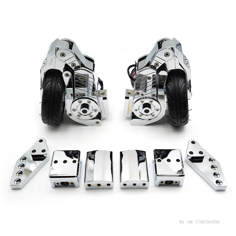 Parking Landing Wheels for honda Motorcycle GoldWing GL1800 Auxiliary Bracket Frame with Flex Gear Stabilizer Side Wheels