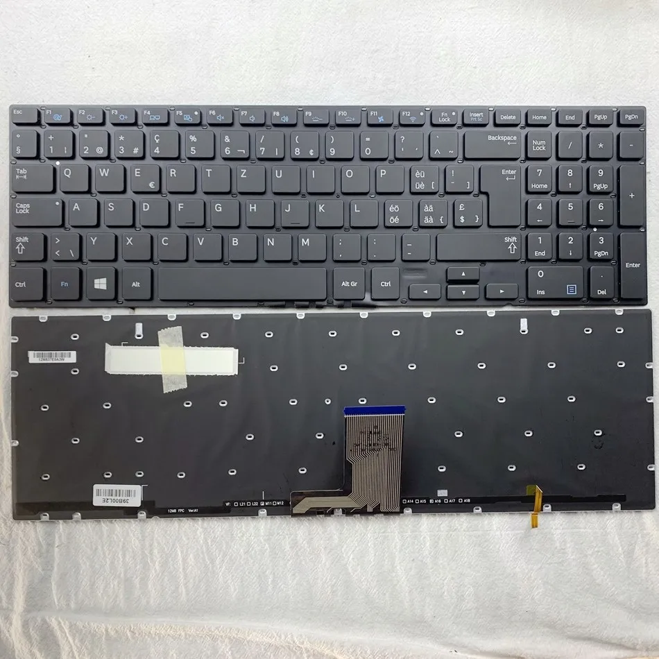 

Swiss Backlit Keyboard for Samsung NP880Z5E 880Z5E NP870Z5E 870Z5E NP770Z5E 770Z5E NP780Z5E 780Z5E 670Z5 670Z5E SW Layout