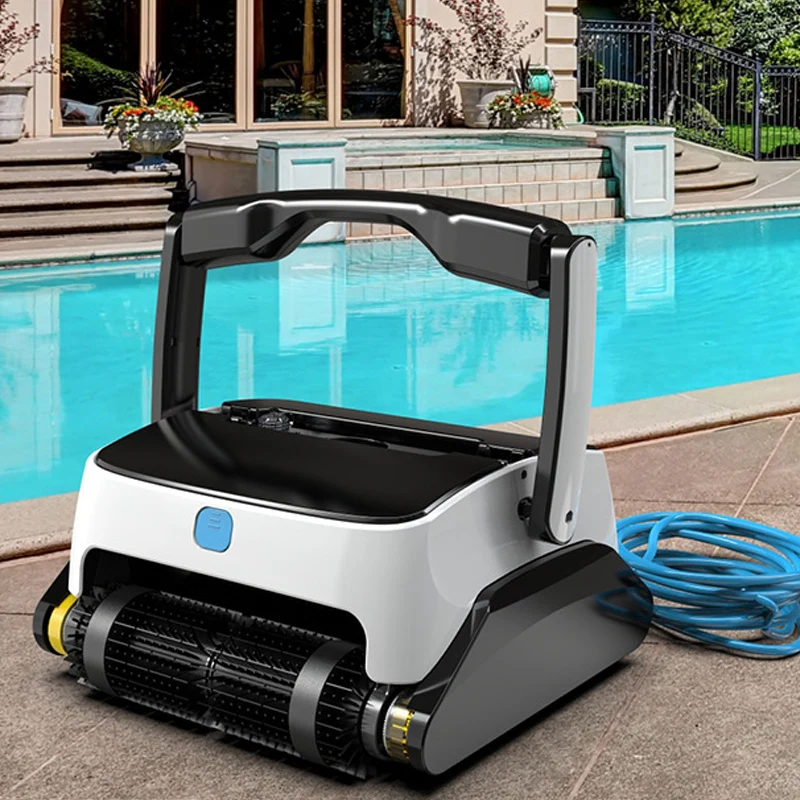 220V Waterproof Automatic Cleaning Pool Wall Accessories with Remote Control Machine Cleaner