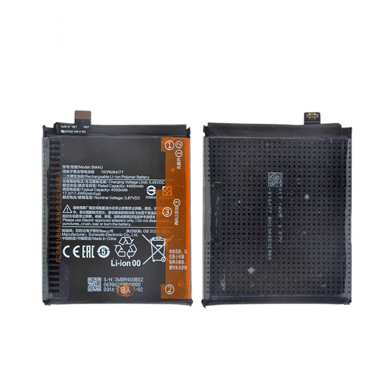 Batterie BM4U 100% d'origine pour Xiaomi Redmi K30 K 30, remplacement de téléphone, version ultra suprême, outils 24.com +, 4500mAh