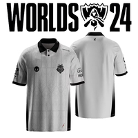 2024 New G2 E-Sports Club World Finals Limited Jersey League Of Legends LEC POLO Support Team Uniform Games Sports Fashion Tops