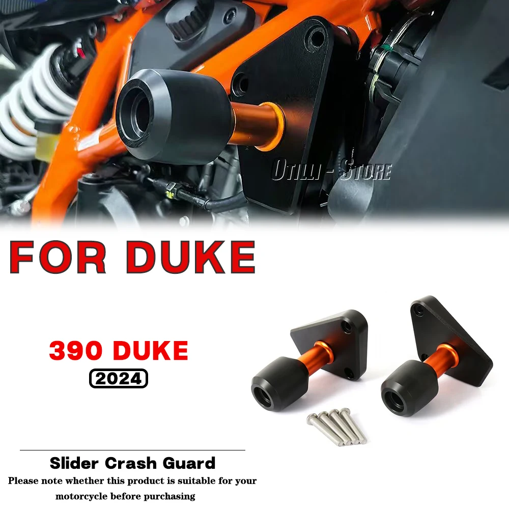 

For KTM 390 DUKE 390DUKE 2024 Motorcycle modification accessories Aluminum Frame Slider Crash Guard Falling Protector Kit