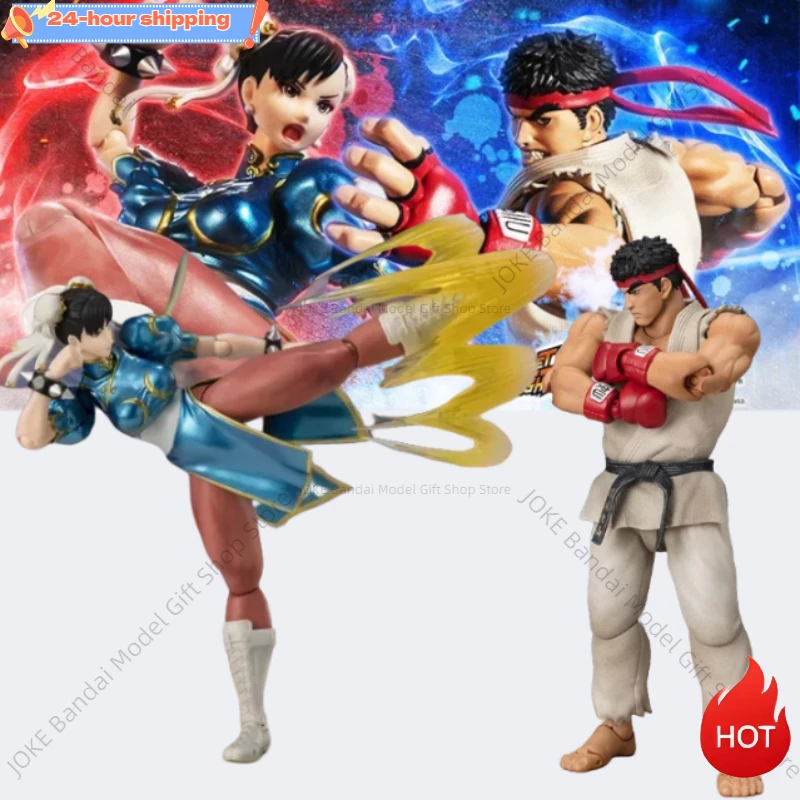 

Original Bandai S.H.Figuarts Chun Li Ryu Outfit 2 Street In Stock Fighter Action Figure PVC Boxed Toys Collectible Model