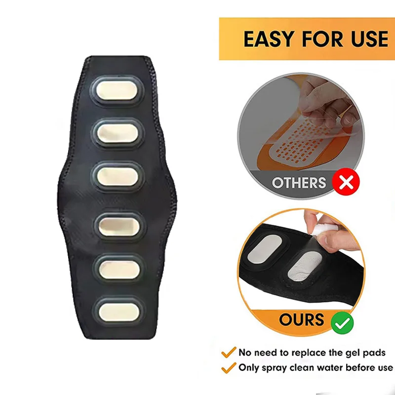 Smart Fitness Belt Ab Trainer USB Charge Body Arm Massage For Women And Men