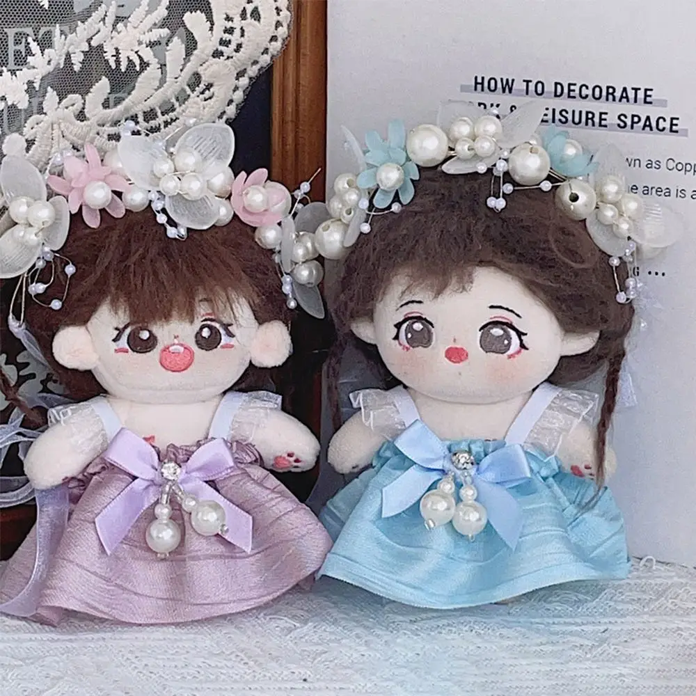 Moda multi cor para vestidos de substituição artesanal boneca vestido conjunto diy para bandana conjunto casa bonecas