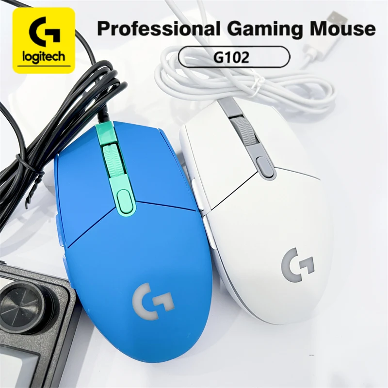 The Logitech G102/G304 gaming mouse is your powerful assistant to victory in games.