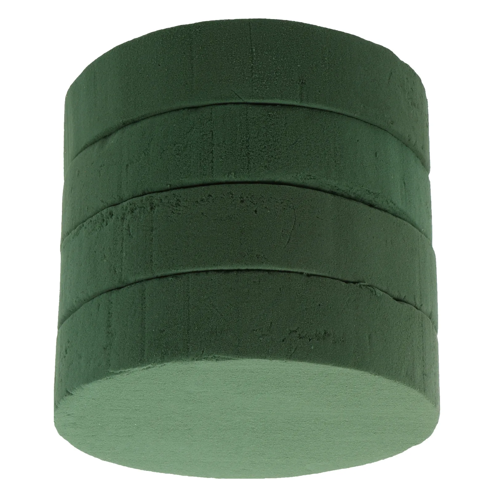 

4Pcs Green Round Floral Foams Flower Mud Blocks Floral Arrangement Foam Bricks Wedding Birthday Party Florist Supplies
