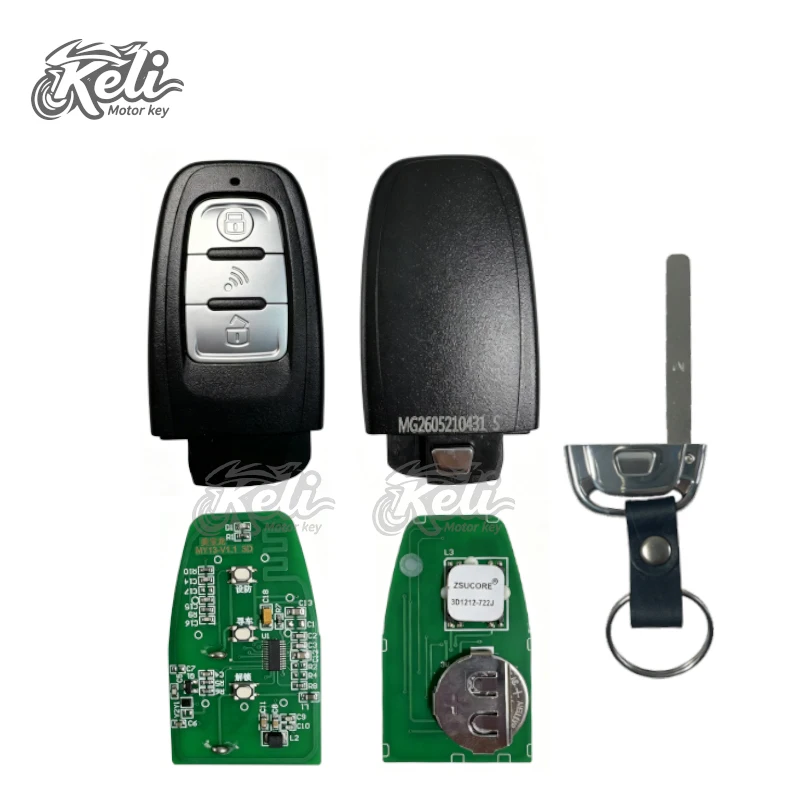 Smart Key Fob & Anti-theft System with Key Controller for RKS150 Motorcycle