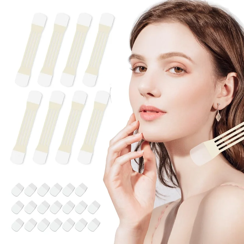 

ABWM-Neck Lifting Tapes, Neck Rescue Instant Correcting Strips Anti-Wrinkles Neck Patch, Neck Lift Stickers Lifting