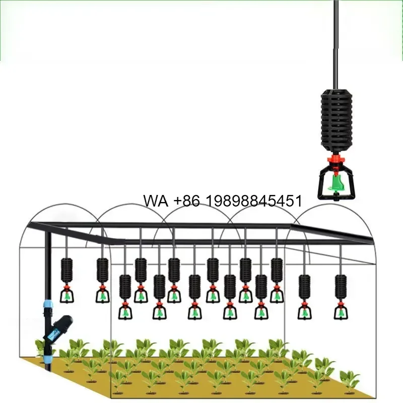 Wmwmnu for WHY355 Automatic Irrigation System Micro Spray Drip Kit Garden Greenhouse Mist Fog Nozzles