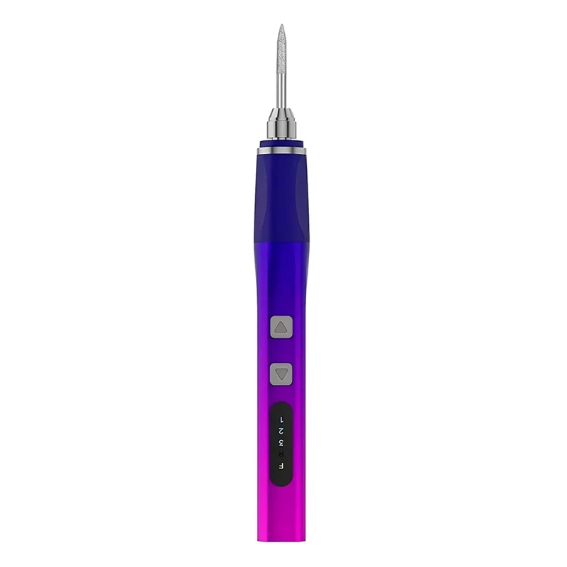 ABKO-ปากกาแกะสลัก,3-Speed & Rotaryไร้สายแกะสลัก 37 Bits,2 Stencils,ชาร์จUSB,สําหรับแกะสลักบนเครื่องประดับ