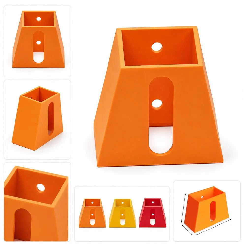 Wall Mounted Tool Holder Bracket Open Front Slot Mounting Holes Gardening Tool Holder Lightweight Wall Tool Holder