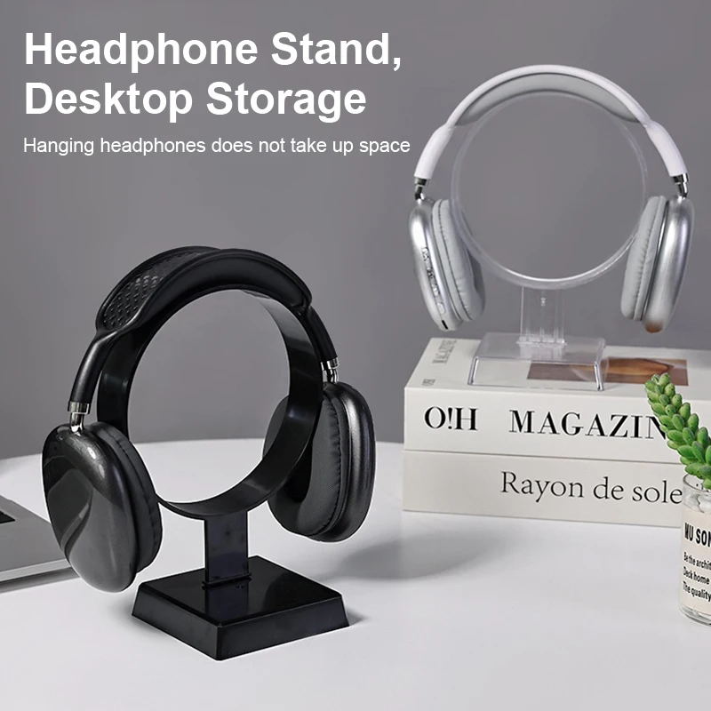 Universal Headphone Stand Detachable Desktop Organizer Headset Holder Mount For Airpods Max Beats Bose Sennheiser Display Stand