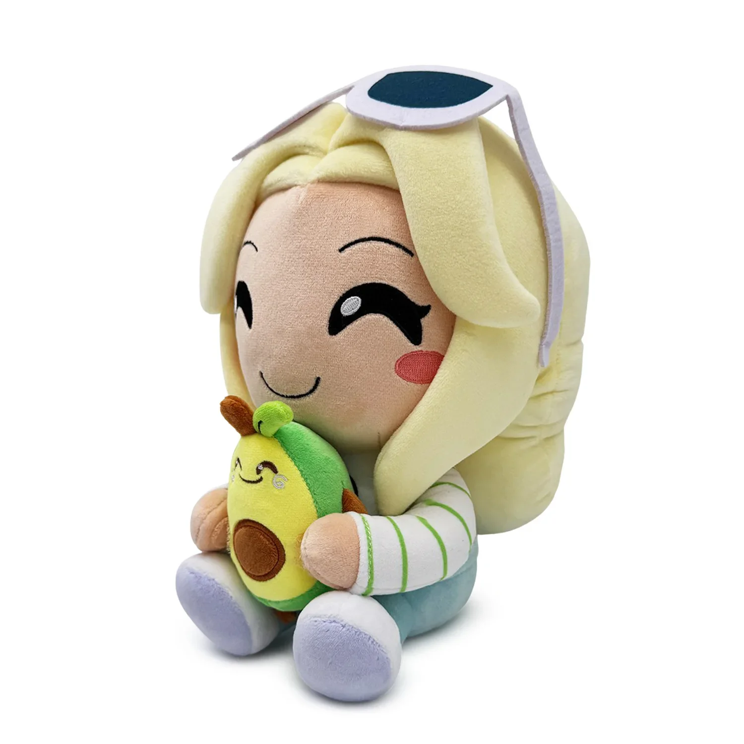

24cm New Anime Avocado Playz Plush Doll Toy Cartoon Cute Soft Avocado Girl Peripherals Stuffed Doll Toys For Kid Festival Gift