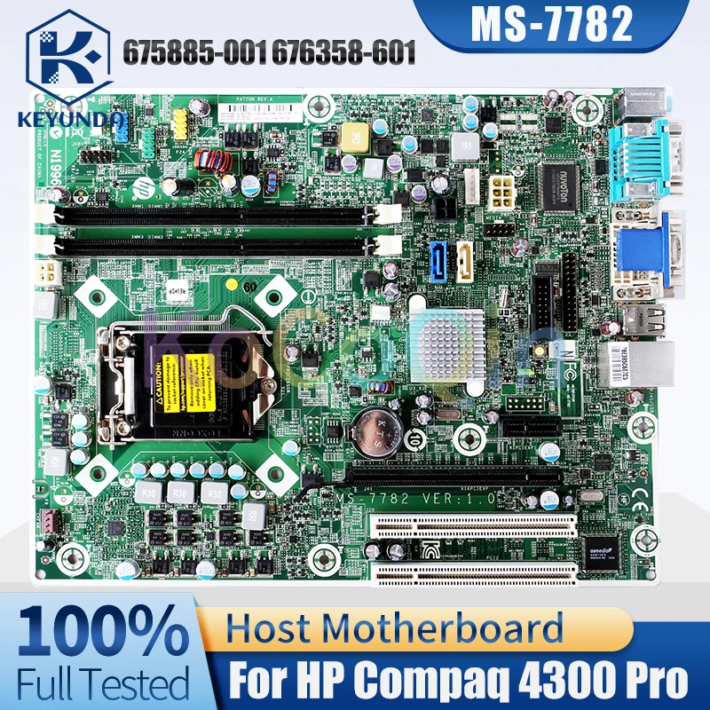 

MS-7782 For HP Compaq 4300 Pro Desktop Host Board 675885-001 676358-601 Computer Motherboard Full Tested