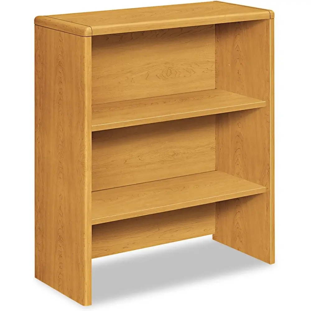 

32.63 W x 14.63 D x 37.13 H Bookcase Hutch with Harvest Finish