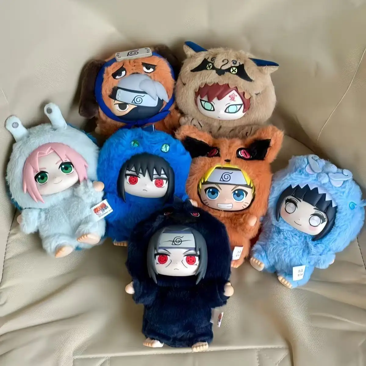 Neue Naruto Kakashi Shippuden Party-Serie Uzumaki Plüschfigur Shippuden Original Plüsch-Schlüsselanhänger Ornament Spielzeug Geschenk