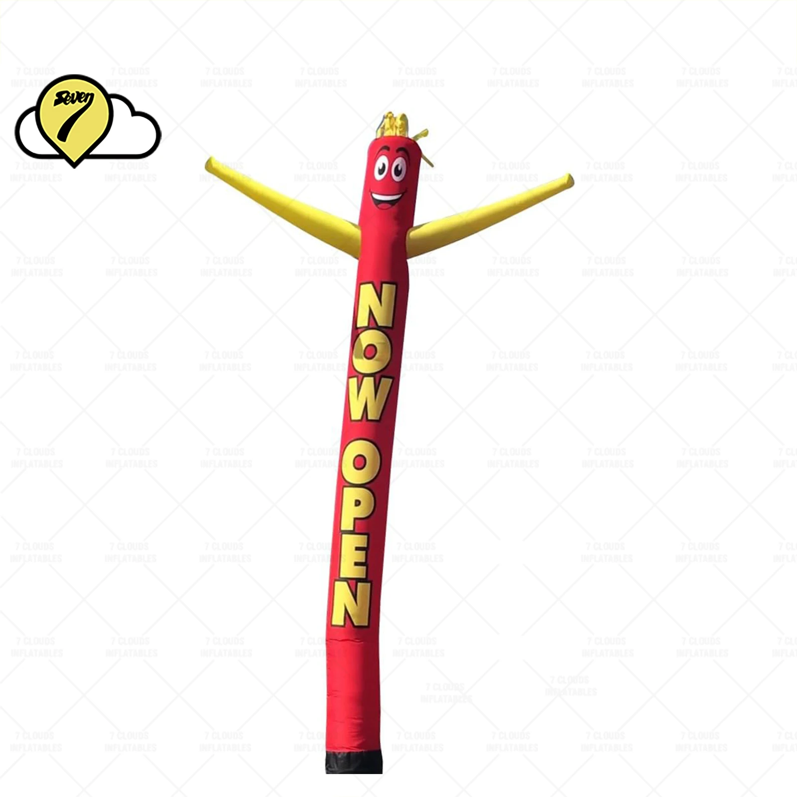 Now Open Advertising 6/8/10/15/20FT Tall Inflatable Tube Man Air Powered Waving Puppet Dancer Decoration by Feather Flag Nation