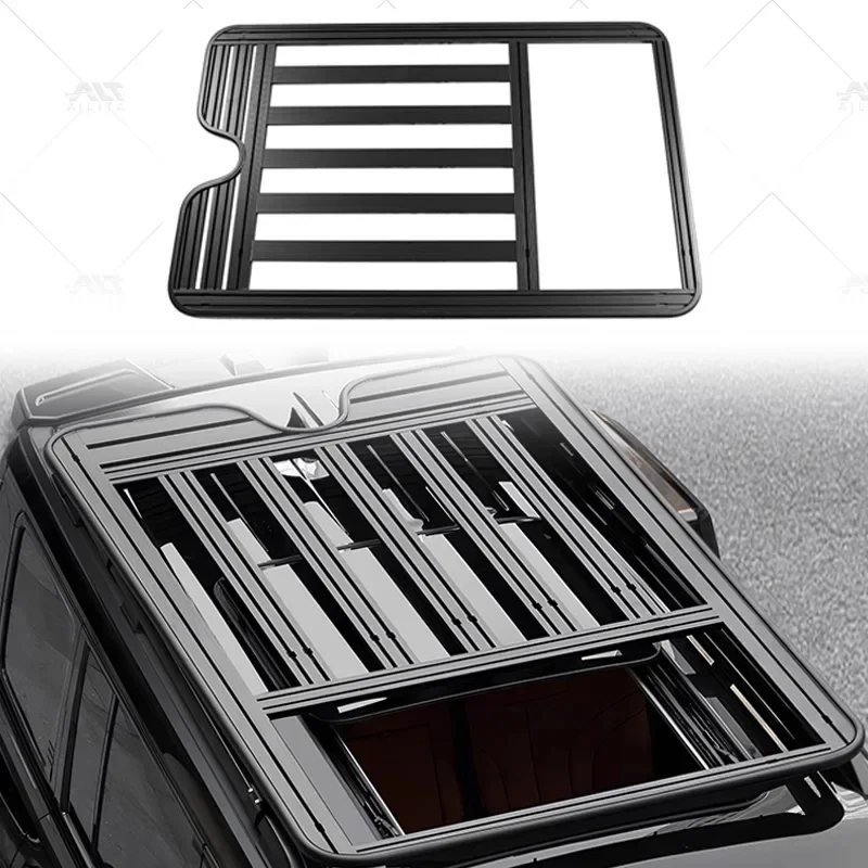 

Best SellingFor H9 2025 High Peormance 2-Piece Set Aluminum Alloy Retractable Side Ladder Roof Platform Roof RackHigh Quality