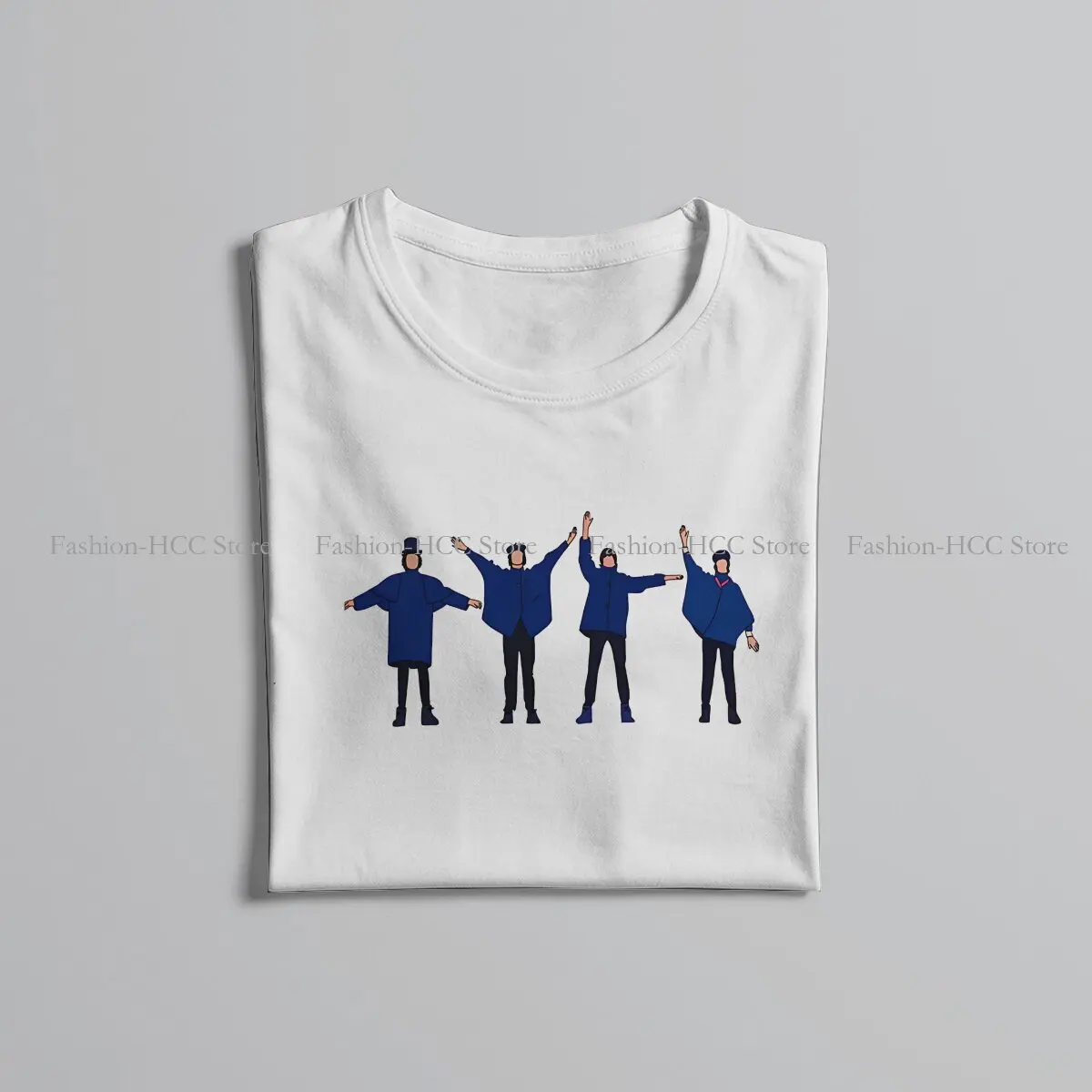 Team O Neck TShirt The Beatle Band Classic Polyester T Shirt Men Tops Individuality