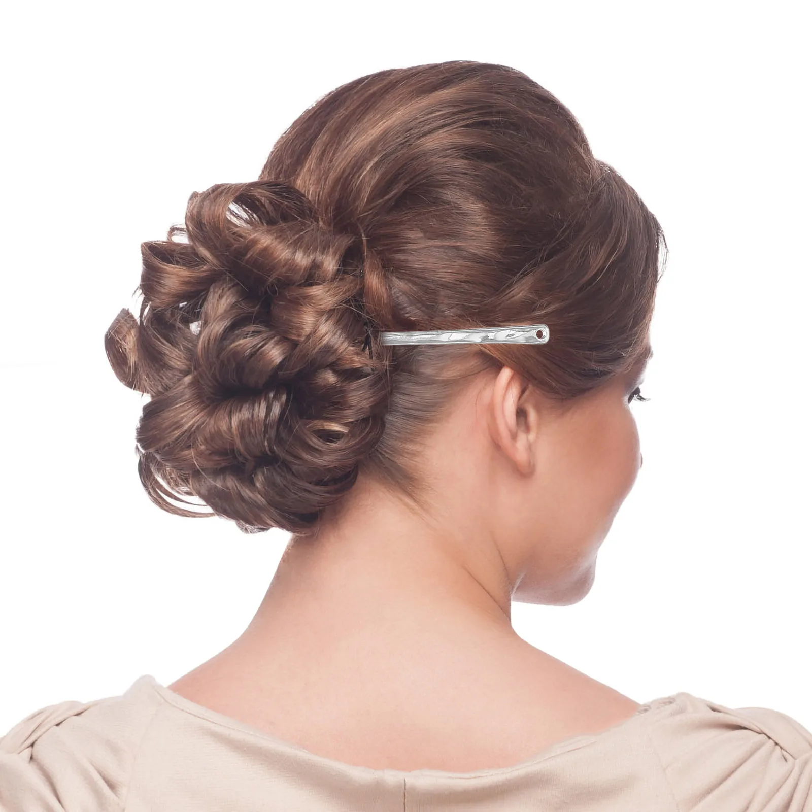 

2pcs Chinese Style Hairpins: Durable Alloy Metal Hair Sticks For Buns Minimalist Elegant Traditional Decorative Hair Accessories
