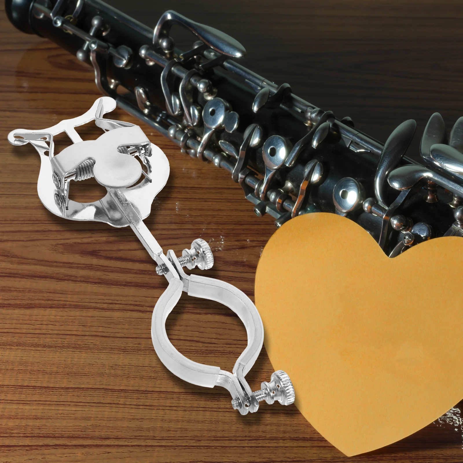 

Portable Clarinet Music Clip Score Holder Clarinet Clips Metal Stand Sheet Music Clip Oboe Accessory Guitar Parts