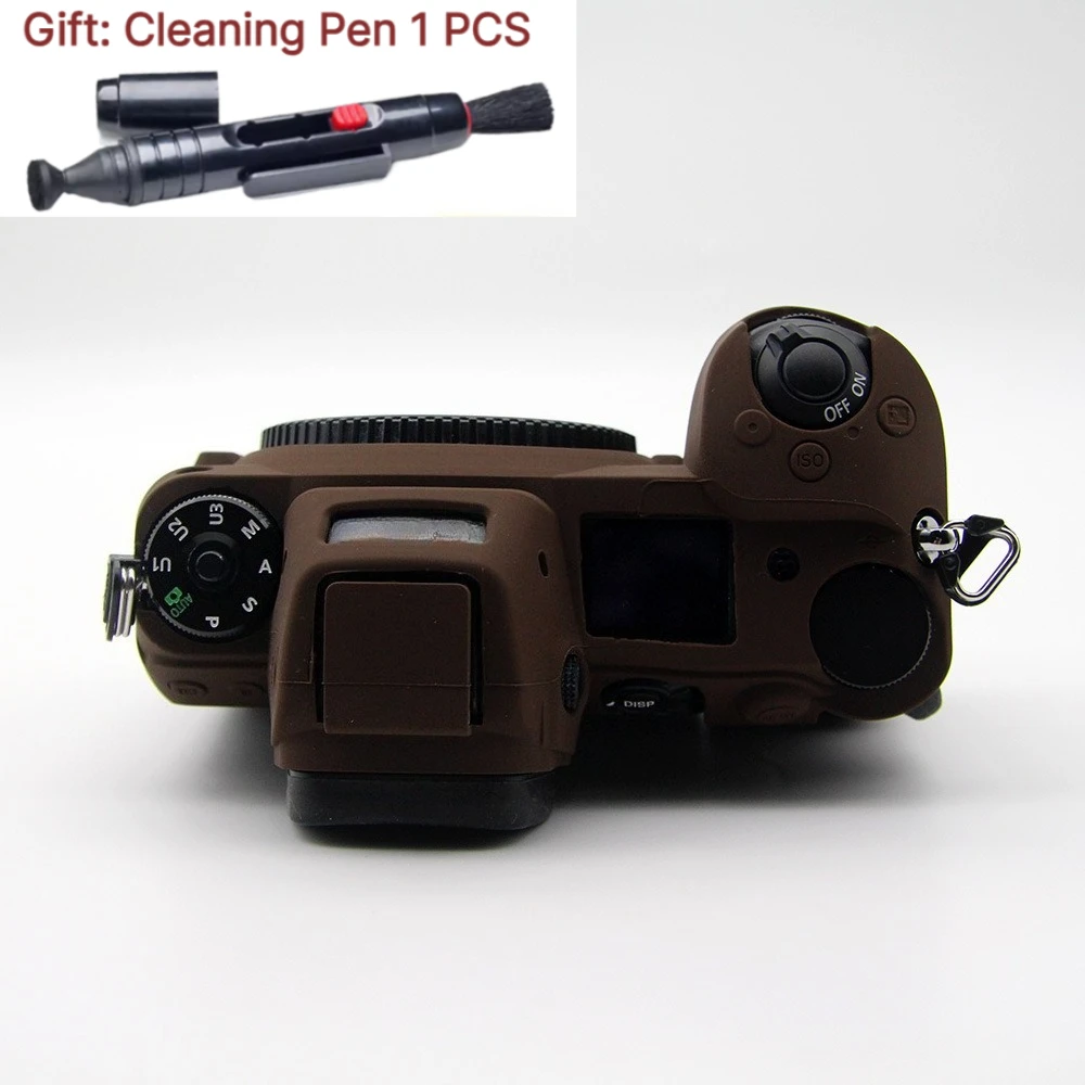 Soft Silicone Armor Skin, For Nikon Z6II Z7II Z5 Camera Protective Silicone Case, Protective cover, +1 PCS Free Cleaning Pen
