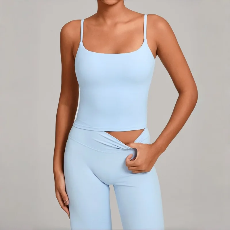 سترة يوجا ضيقة للنساء سريعة الجفاف من الخلف بقصة ضيقة، سترة رياضية عارية سريعة الجفاف للجري واللياقة البدنية في الهواء الطلق #1