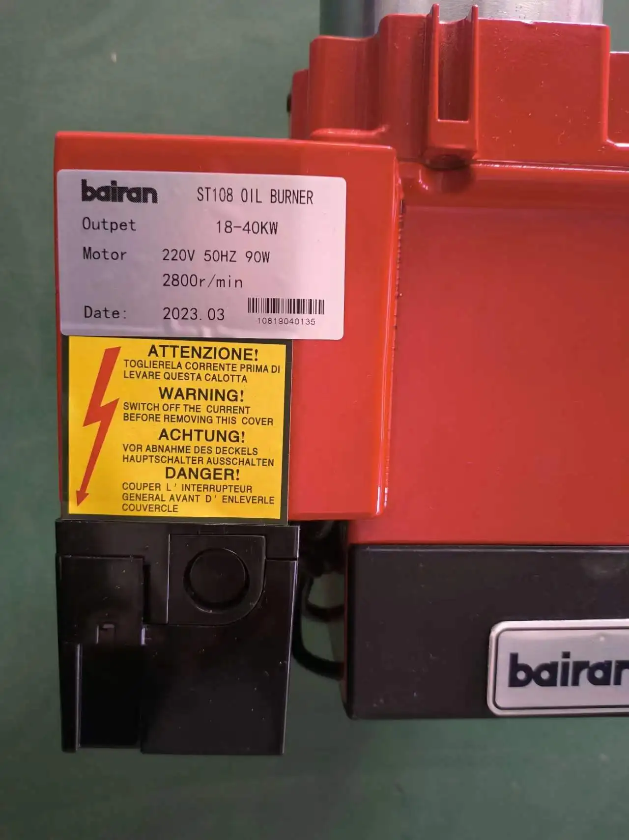 BAIRAN LICHT ÖL BRENNER ST108